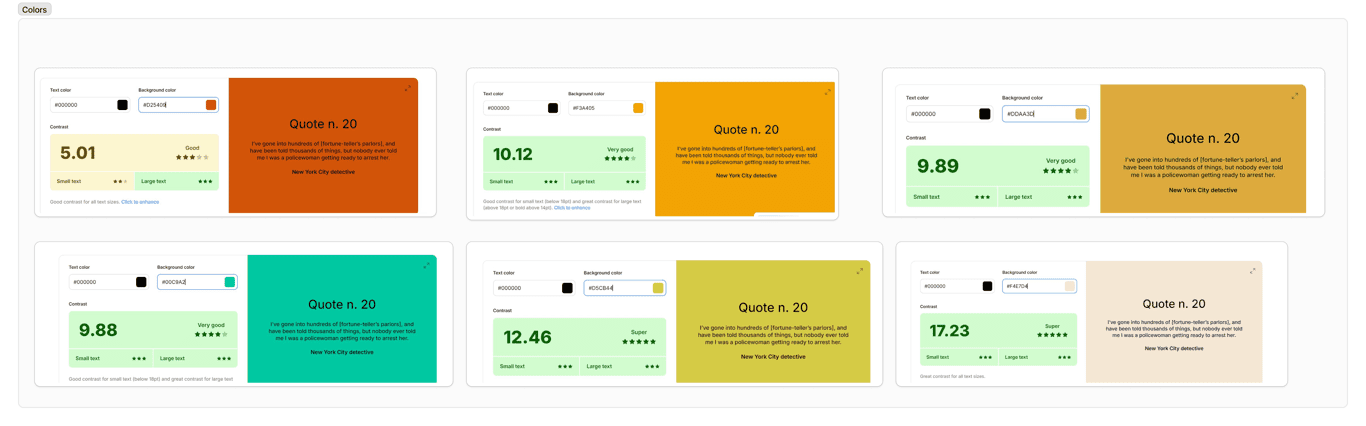 Accessibility and Color Contrast
